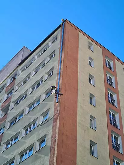 Odśnieżanie na wysokości Łódź 2