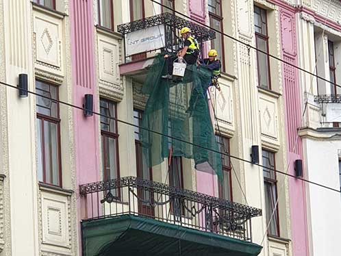 Zabezpieczanie i naprawa elewacji Łódź 