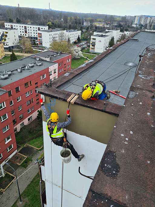 Zabezpieczanie i naprawa elewacji Łódź